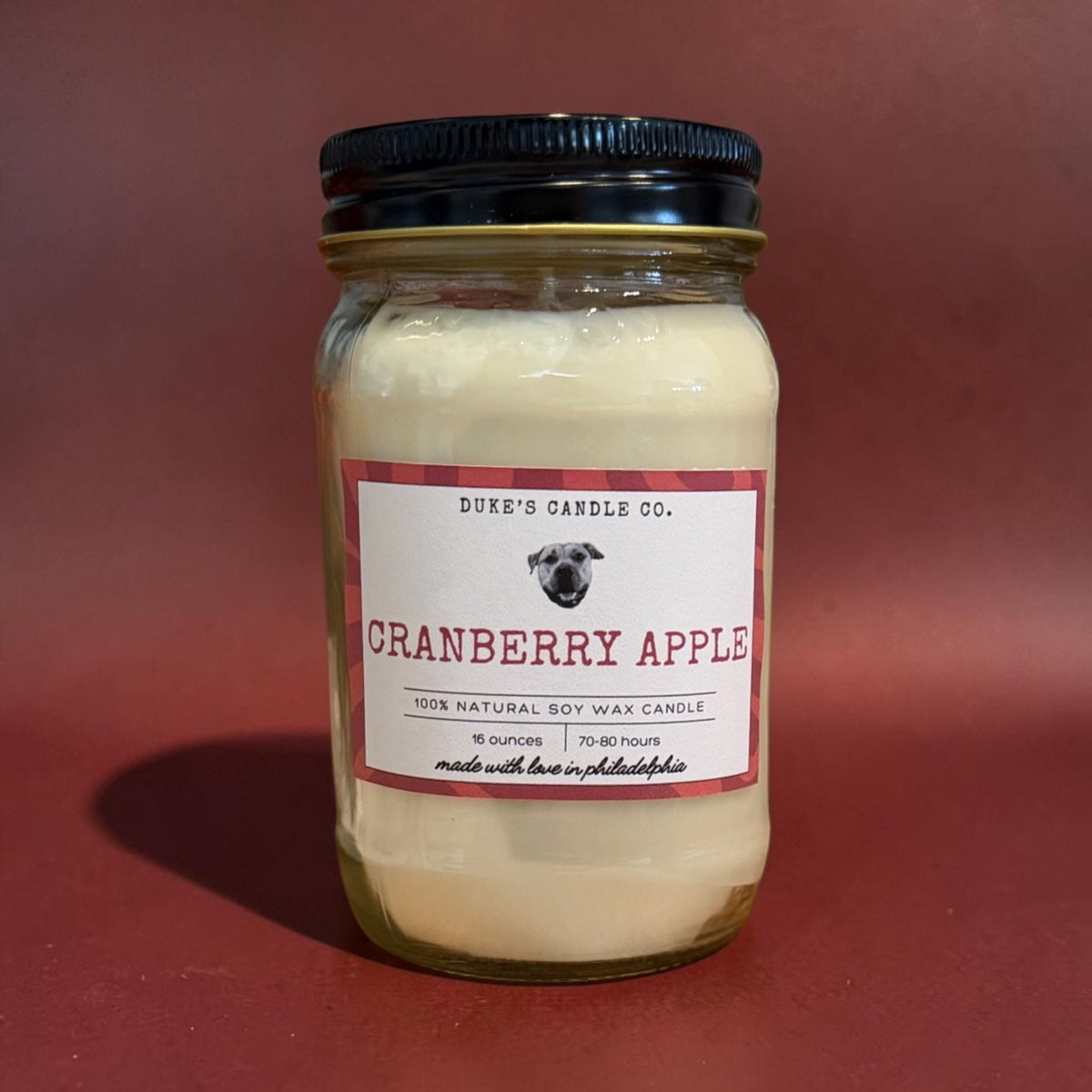 16 Ounce Cranberry Apple Candle