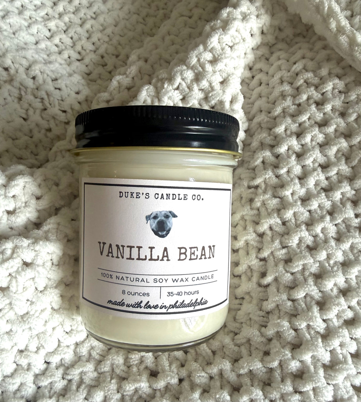 Vanilla Bean 8 Ounce Candle