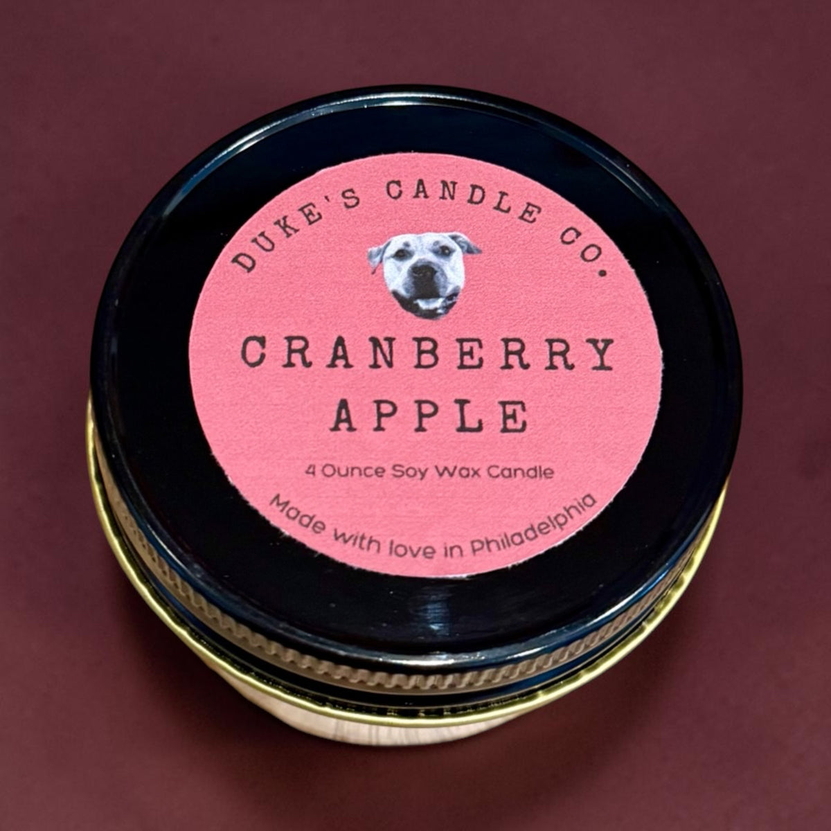 4 Ounce Cranberry Apple Candle