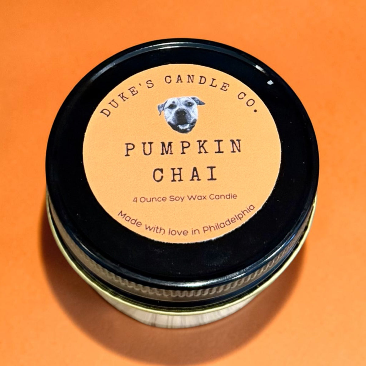 4 Ounce Pumpkin Chai Candle