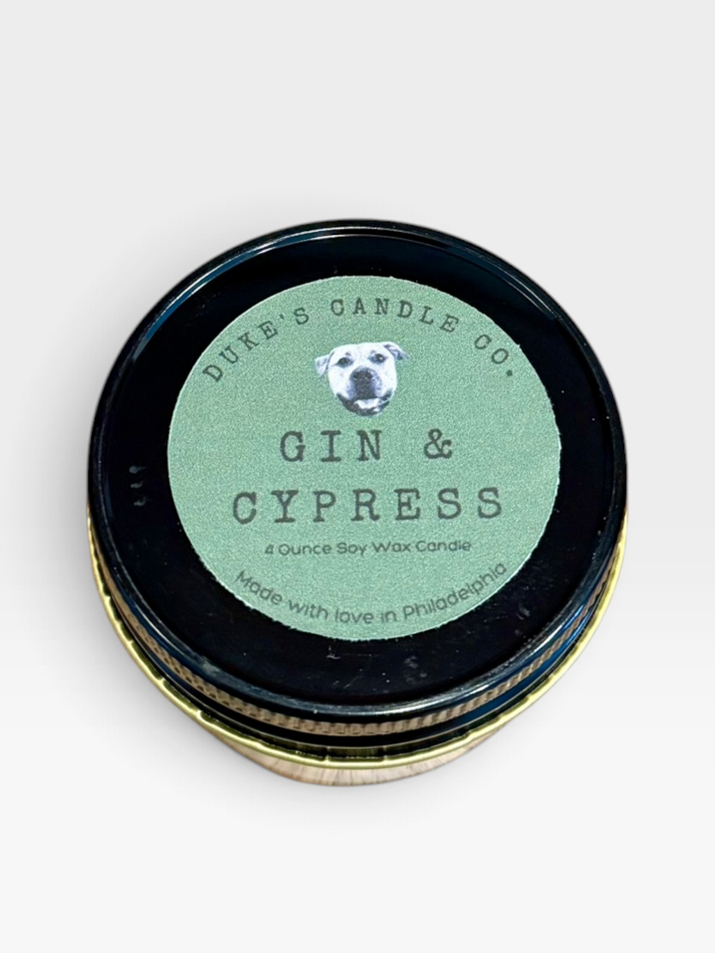 4 Ounce Gin & Cypress Candle