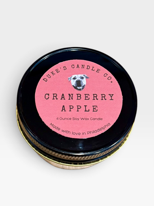 4 Ounce Cranberry Apple Candle