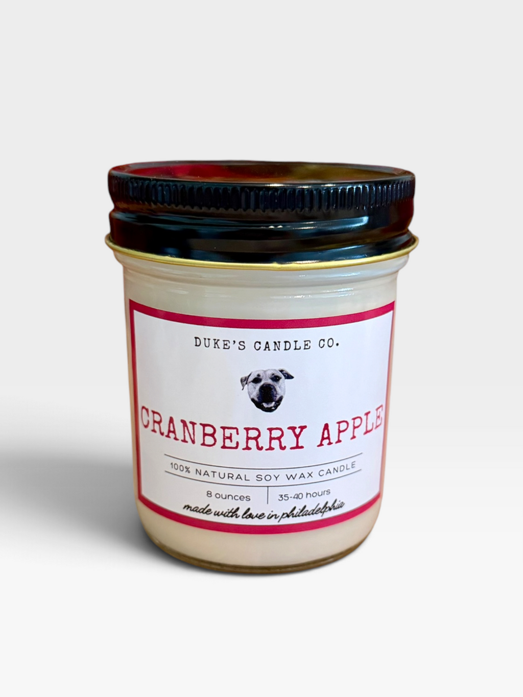 8 Ounce Cranberry Apple Candle
