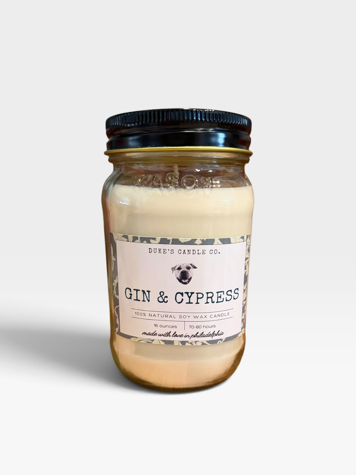 16 Ounce Gin & Cypress Candle