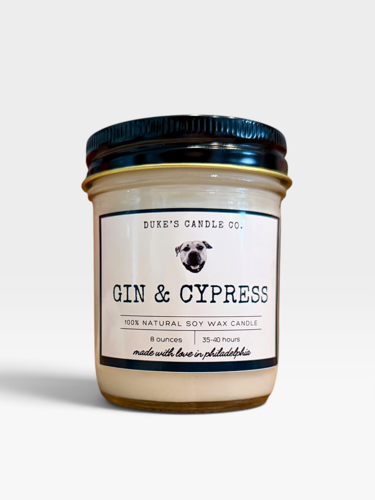 8 Ounce Gin & Cypress Candle