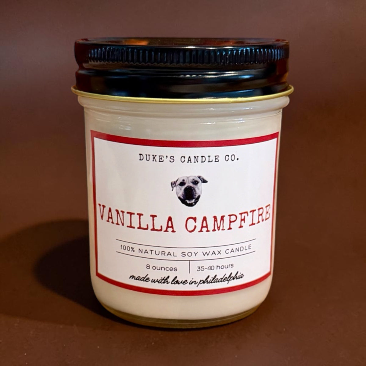8 Ounce Vanilla Campfire Candle