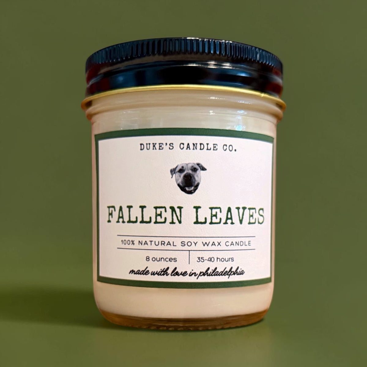 8 Ounce Fallen Leaves Candle